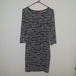Ladies Max Edition Lg. Dotted Print Multi Colored Dress
